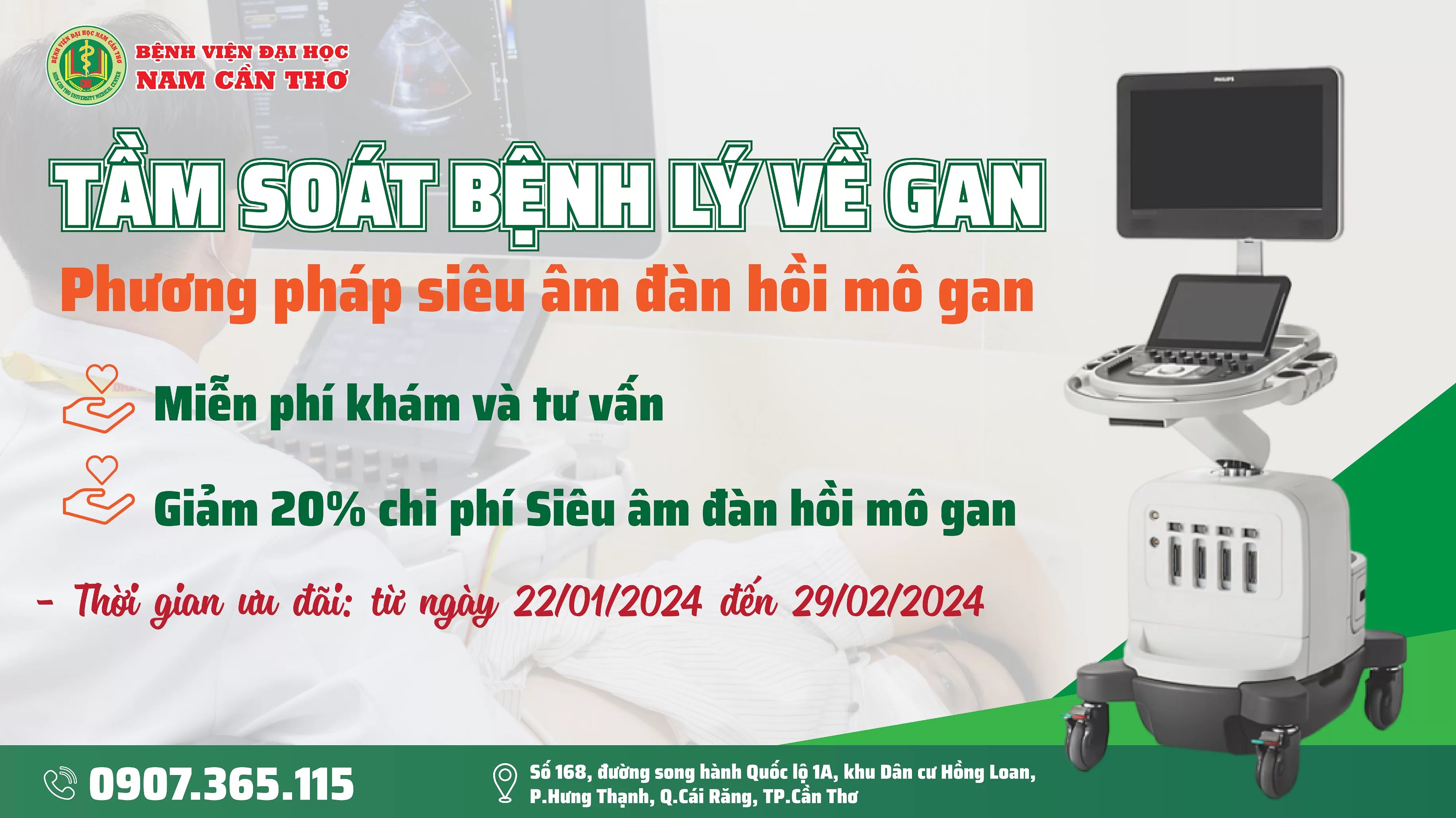 TẦM SOÁT BỆNH LÝ GAN – BỆNH VIỆN ĐẠI HỌC NAM CẦN THƠ 1 gan 1