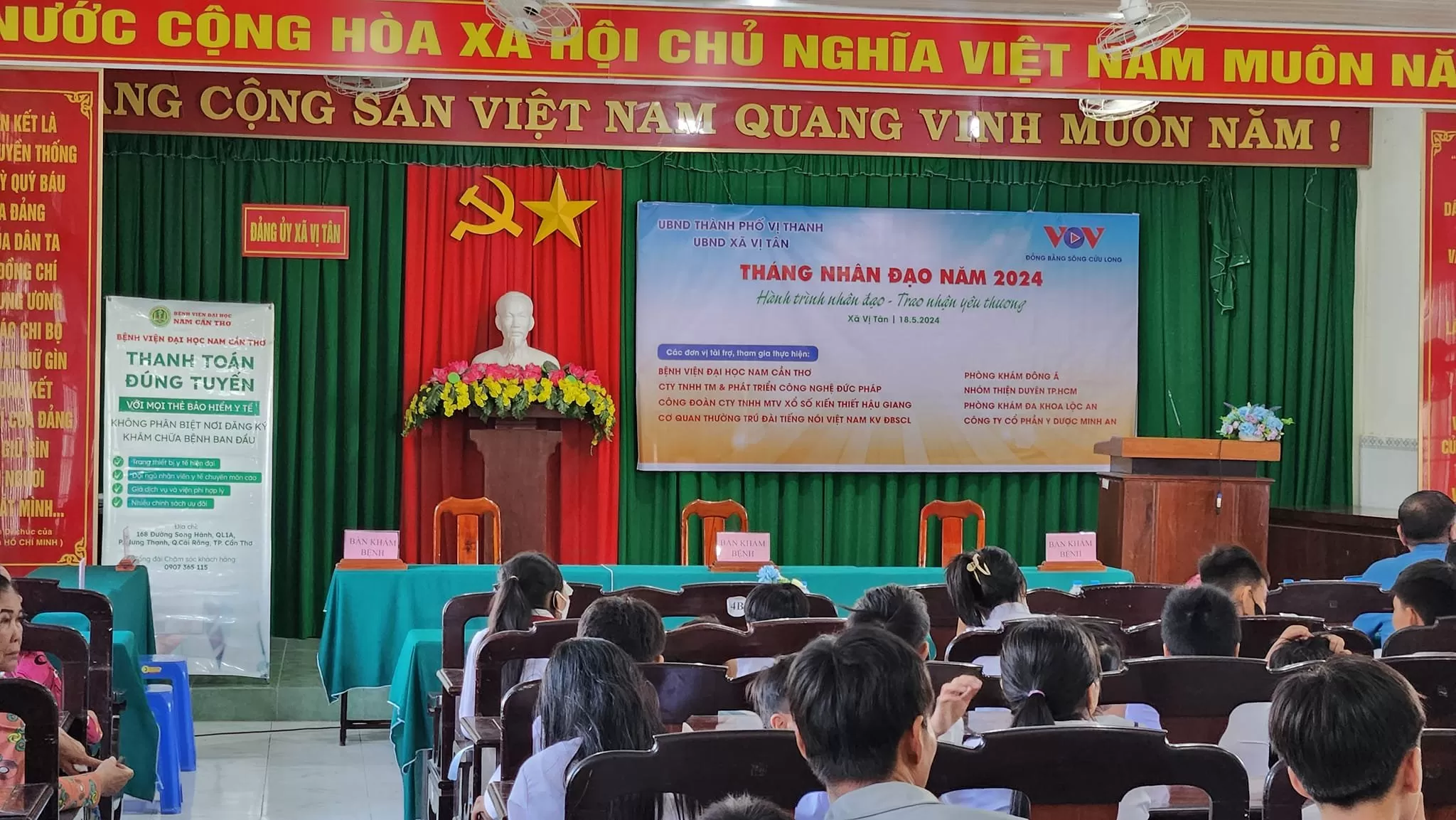 Chương trình khám bệnh từ thiện và phát thuốc miễn phí tại Xã Vị Tân, Tỉnh Hậu Giang