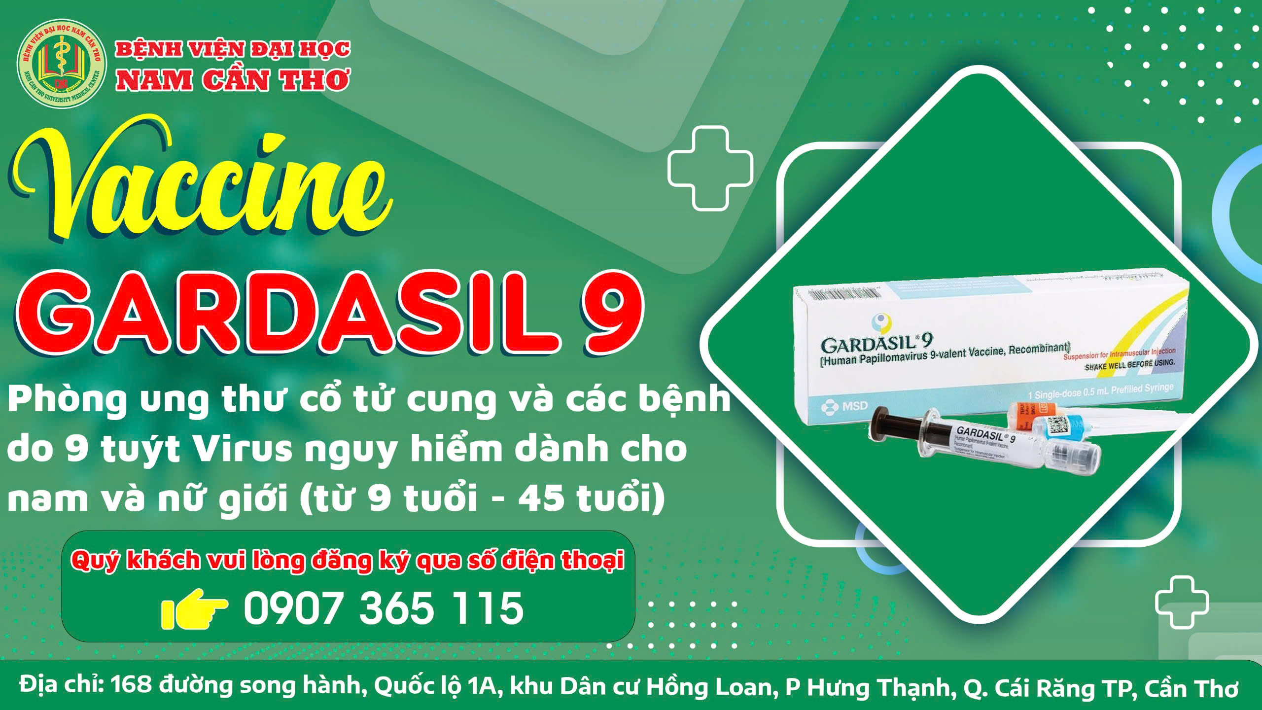 BẢO VỆ SỨC KHỎE TOÀN DIỆN CHỐNG LẠI VIRUS HPV