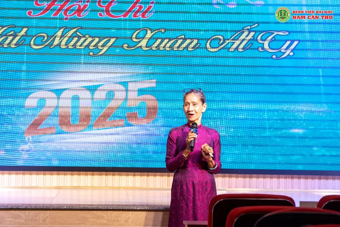 Ca sĩ Lệ Hằng chia sẻ tại Cuộc thi “Tiếng Hát Mừng Xuân Ất Tỵ 2025”