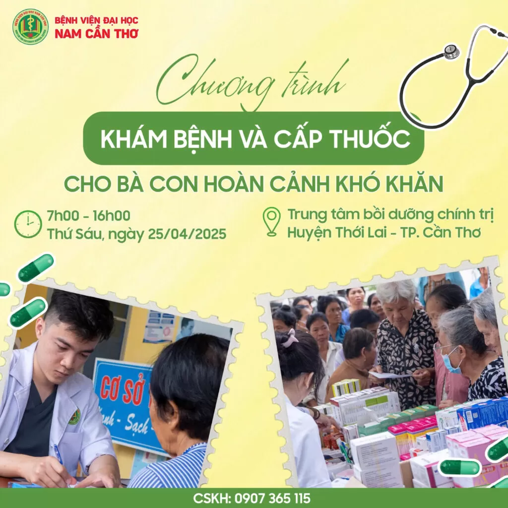 CHƯƠNG TRÌNH KHÁM BỆNH VÀ CẤP THUỐC MIỄN PHÍ.