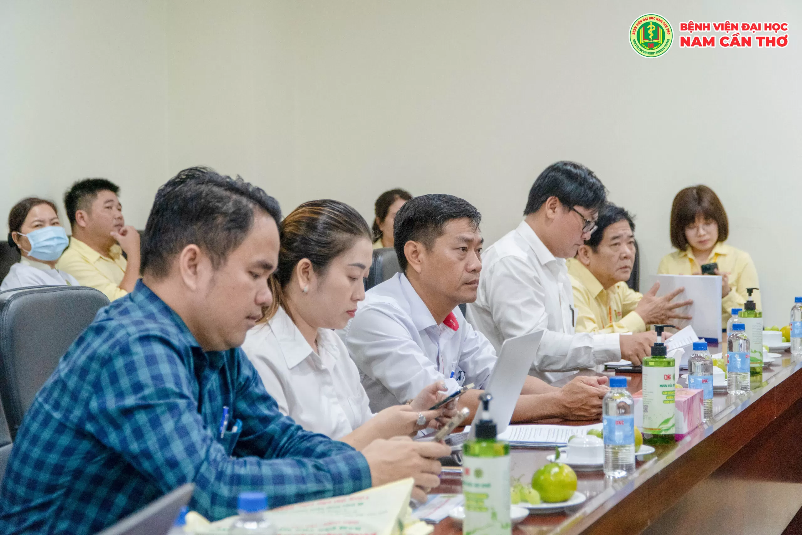 BỆNH VIỆN ĐẠI HỌC NAM CẦN THƠ ĐÓN TIẾP ĐOÀN KIỂM TRA ĐÁNH GIÁ CHẤT LƯỢNG, SỞ Y TẾ THÀNH PHỐ CẦN THƠ