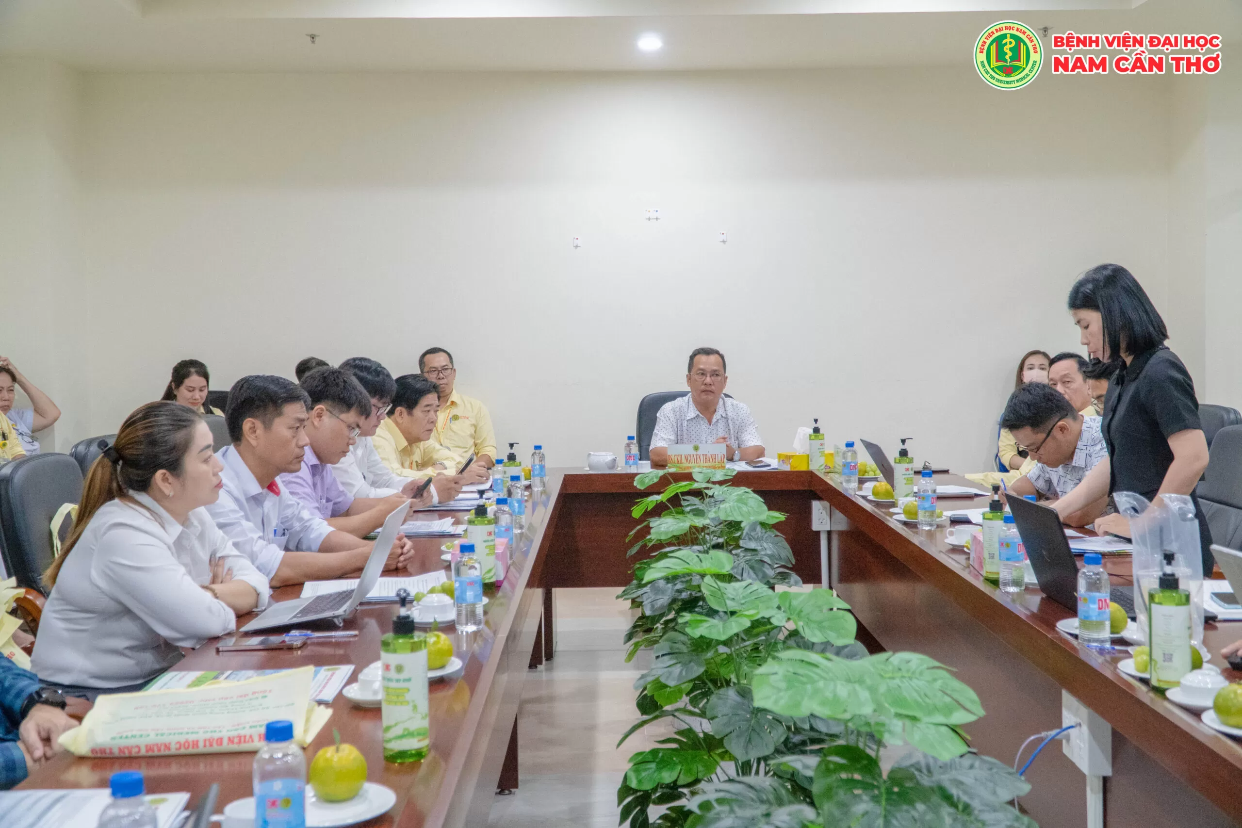 BỆNH VIỆN ĐẠI HỌC NAM CẦN THƠ ĐÓN TIẾP ĐOÀN KIỂM TRA ĐÁNH GIÁ CHẤT LƯỢNG, SỞ Y TẾ THÀNH PHỐ CẦN THƠ