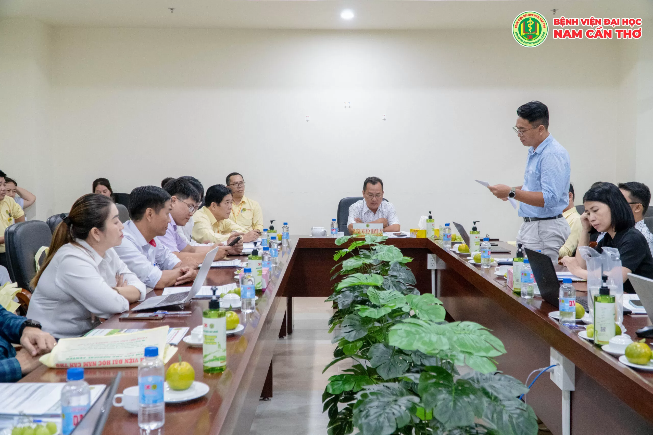 BỆNH VIỆN ĐẠI HỌC NAM CẦN THƠ ĐÓN TIẾP ĐOÀN KIỂM TRA ĐÁNH GIÁ CHẤT LƯỢNG, SỞ Y TẾ THÀNH PHỐ CẦN THƠ