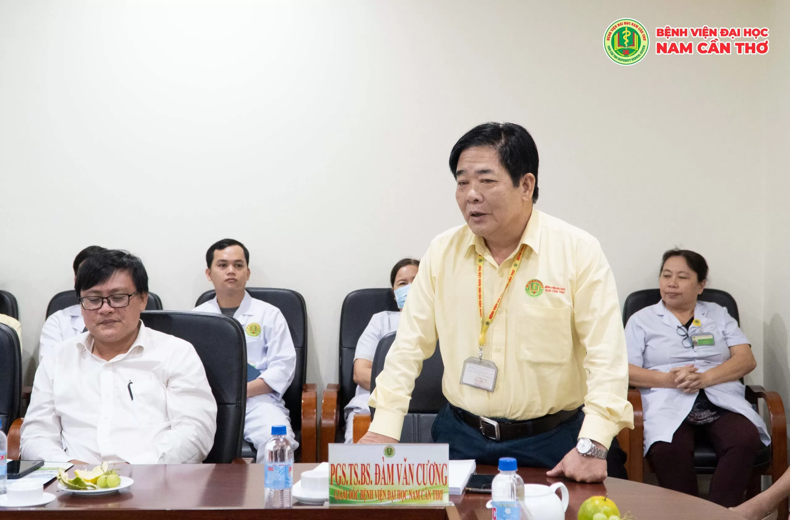 BỆNH VIỆN ĐẠI HỌC NAM CẦN THƠ ĐÓN TIẾP ĐOÀN KIỂM TRA ĐÁNH GIÁ CHẤT LƯỢNG, SỞ Y TẾ THÀNH PHỐ CẦN THƠ