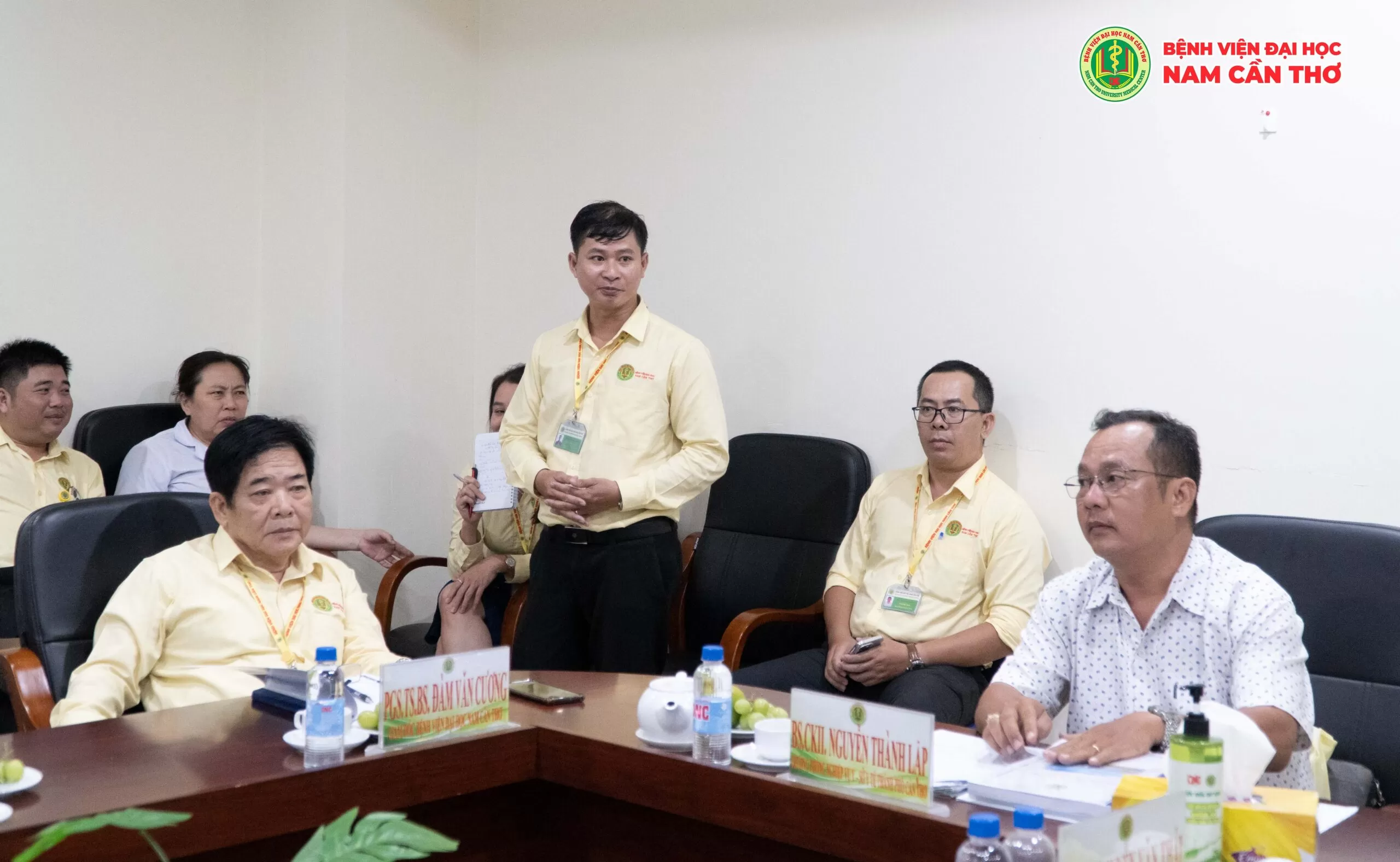 BỆNH VIỆN ĐẠI HỌC NAM CẦN THƠ ĐÓN TIẾP ĐOÀN KIỂM TRA ĐÁNH GIÁ CHẤT LƯỢNG, SỞ Y TẾ THÀNH PHỐ CẦN THƠ