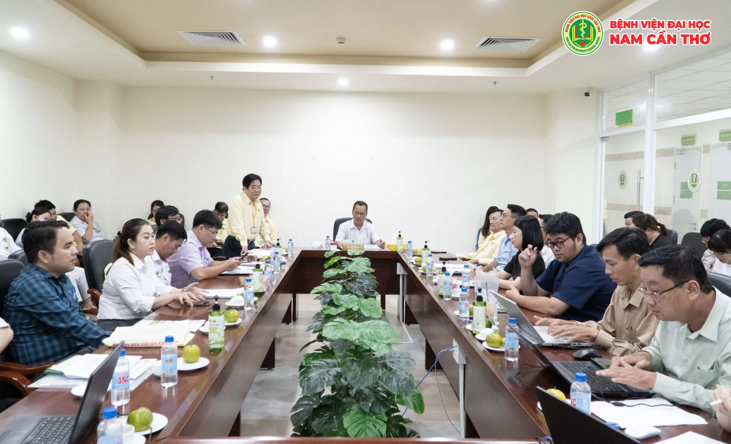 BỆNH VIỆN ĐẠI HỌC NAM CẦN THƠ ĐÓN TIẾP ĐOÀN KIỂM TRA ĐÁNH GIÁ CHẤT LƯỢNG, SỞ Y TẾ THÀNH PHỐ CẦN THƠ