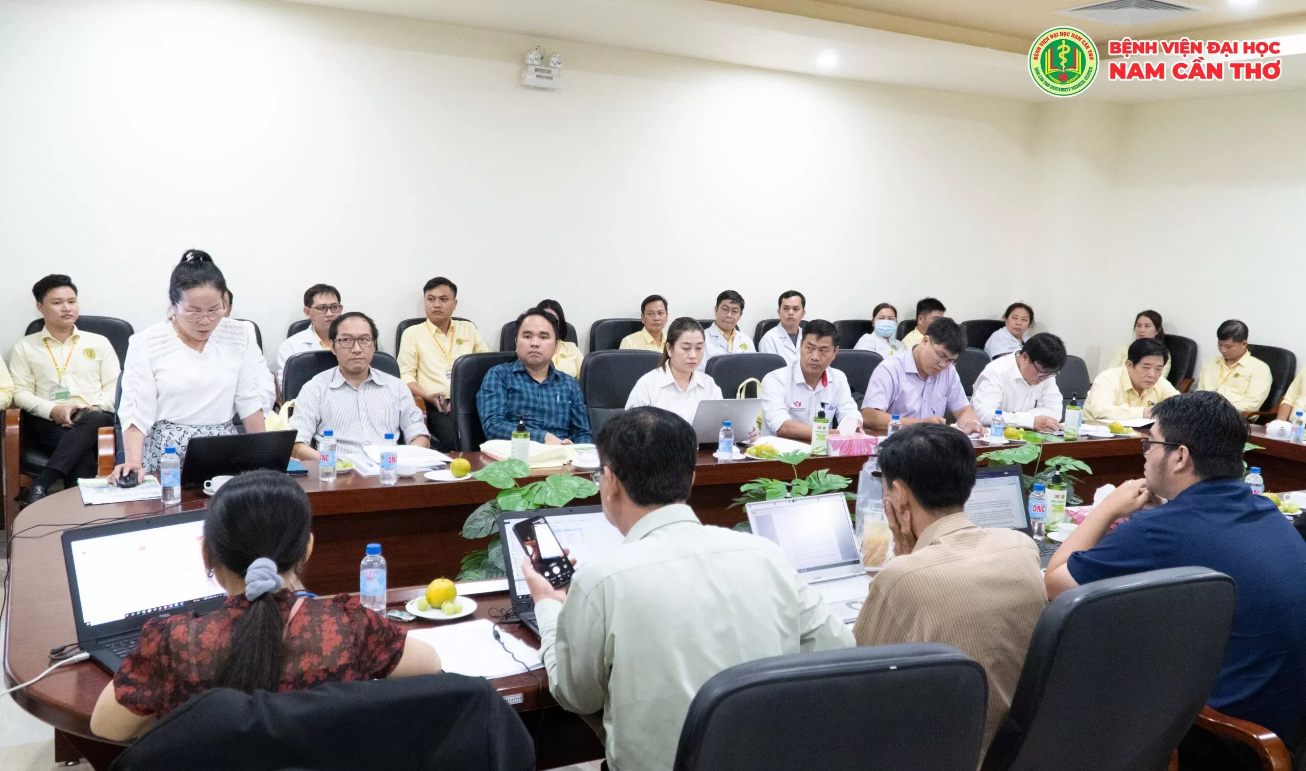 BỆNH VIỆN ĐẠI HỌC NAM CẦN THƠ ĐÓN TIẾP ĐOÀN KIỂM TRA ĐÁNH GIÁ CHẤT LƯỢNG, SỞ Y TẾ THÀNH PHỐ CẦN THƠ