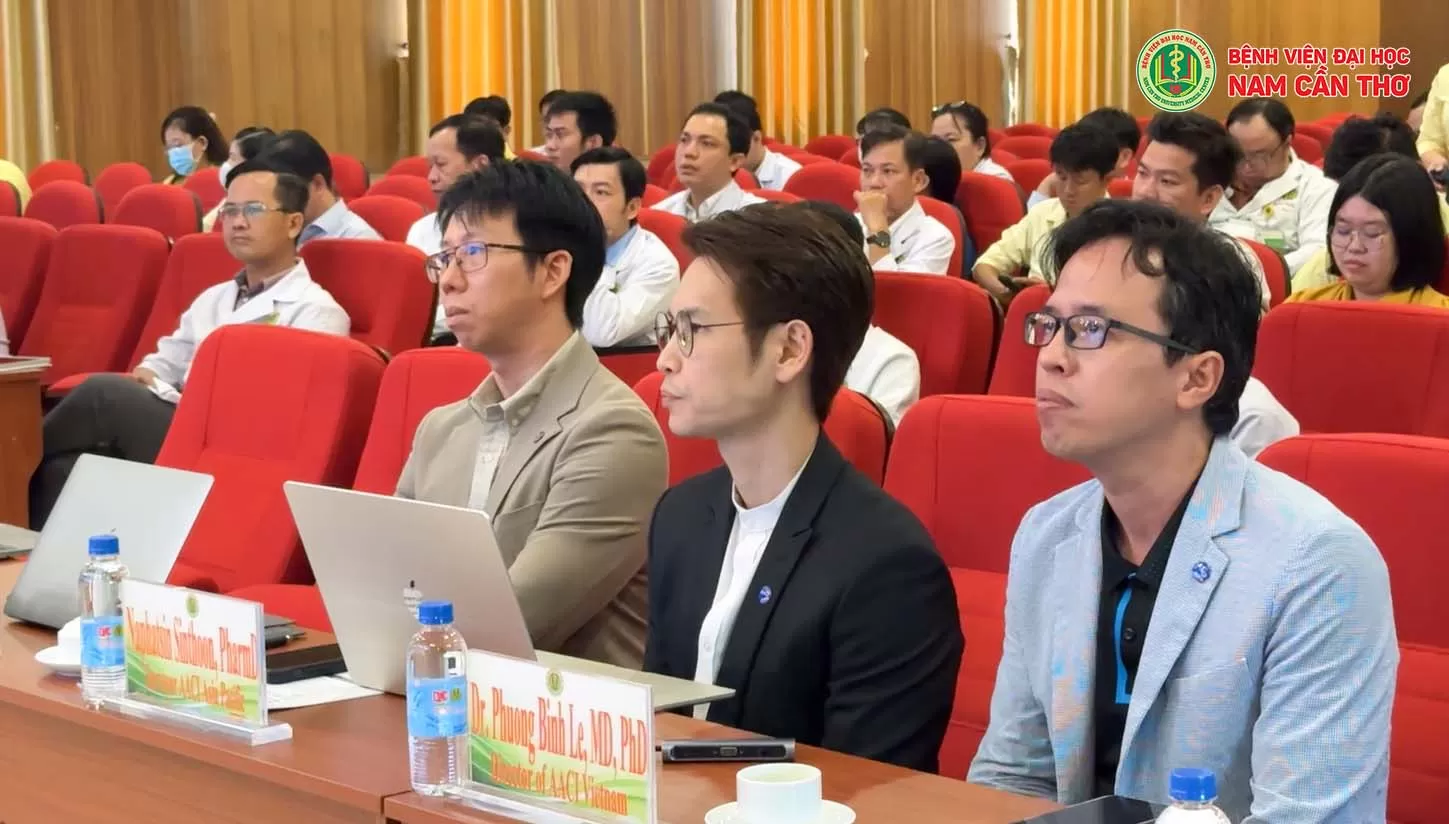 ĐOÀN KIỂM ĐỊNH QUỐC TẾ AACI HOA KỲ - TẬP HUẤN, ĐÀO TẠO NÂNG CAO CHẤT LƯỢNG Y TẾ TẠI BỆNH VIỆN ĐẠI HỌC NAM CẦN THƠ