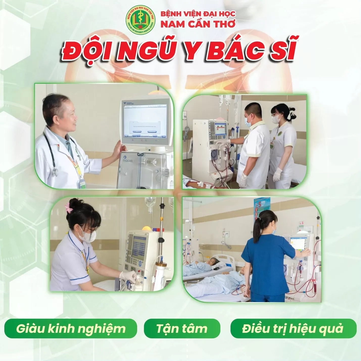 ĐƠN NGUYÊN THẬN NHÂN TẠO BỆNH VIỆN ĐẠI HỌC NAM CẦN THƠ: GIẢI PHÁP ĐIỀU TRỊ HIỆN ĐẠI, HIỆU QUẢ, AN TOÀN