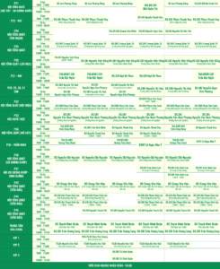 Lịch Khám Của Các Bác Sĩ Tại Bệnh Viện Đại Học Nam Cần Thơ 24/11/2025-29/11/2025 2 22112025 1